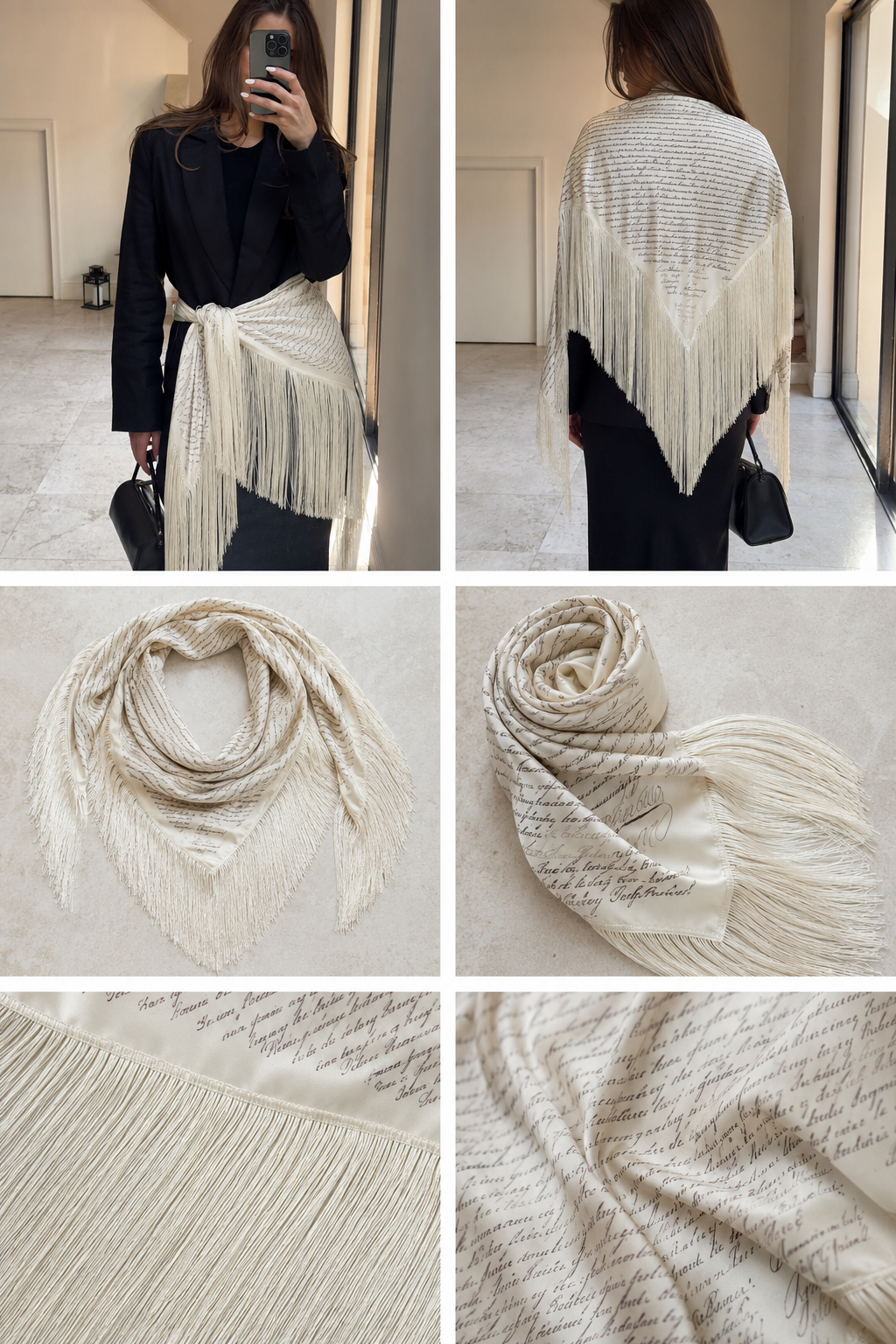 Declaration of Independence Oversized Silk Wrap